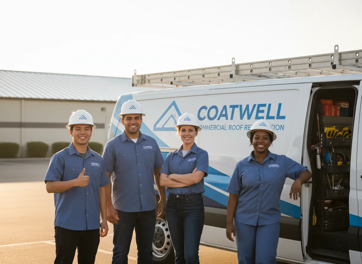 Commercial roof coating company in Athens, WI